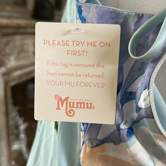 SHOW ME YOUR MUMU GODSHAW GODDESS DRESS FLORAL LARGE NEW BRIDESMAIDS WEDDING - Picture 2 of 9